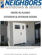 Made in Alaska exterior and interior doors catalog