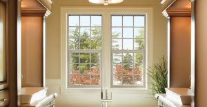 Vinyl windows and doors by Alside - Alside vinyl single hung windows with decorative grids in double pane glass or triple pane glass